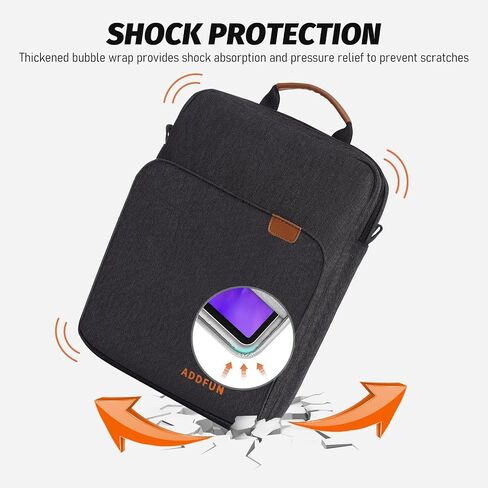 9-11 Inch Tablet Sleeve iPad Sleeve Tablet Pouch with Shoulder Strap Fits iPad Pro/Air/A16 11‘’, iPad 10th 10.9,I-Pad 9/8/7th 10.2,iPadair 5/4th 10.9,I-Pad 9.7,Tab S8/S9 11", Laptop Bag in Saudi Arabia