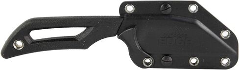 OUTDOOR EDGE | Pivot | Full Tang 2.6" Wharncliffe Fixed Blade Knife with Sheath | EDC Knife for Men with Rotating Clip for Vertical, Angled, or Horizontal Carry | Perfect Outdoor and Survival Knife in Kuwait