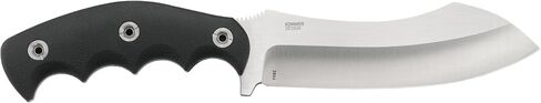 CRKT Catchall Outdoor Survival Fixed Blade Knife with Sheath: Stainless Steel Plain Edge Blade, Glass-Reinforced Nylon w/Rubber Overlay Handle, 2866 in Kuwait