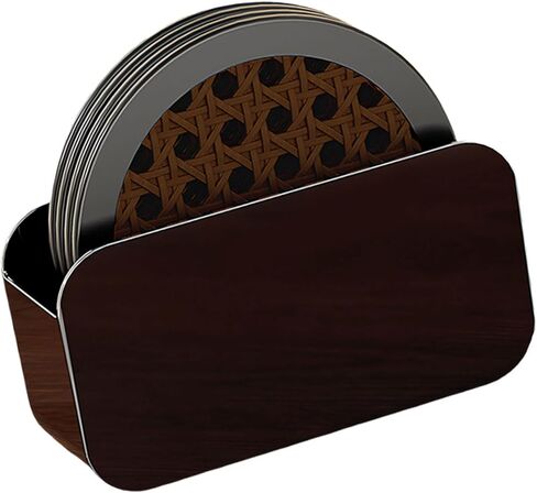 Fashionable Silicone Mats 4 Pack with Holder, Set in Kuwait