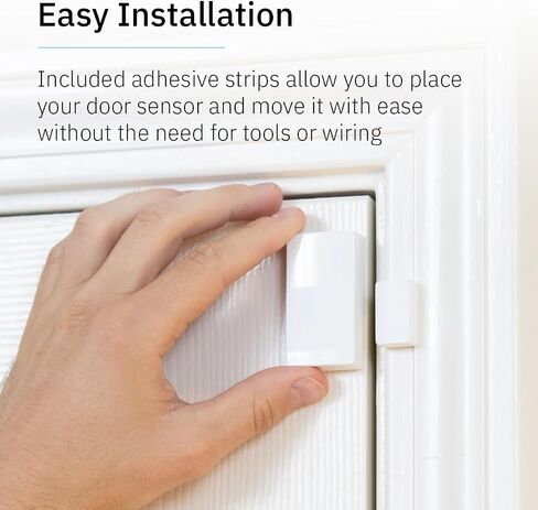 Abode Mini Door/Window Sensor | Be Alerted to Doors & Windows Opening and Closing | Works with Apple HomeKit | Requires Abode Hub in Kuwait