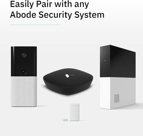 Abode Mini Door/Window Sensor | Be Alerted to Doors & Windows Opening and Closing | Works with Apple HomeKit | Requires Abode Hub in Kuwait