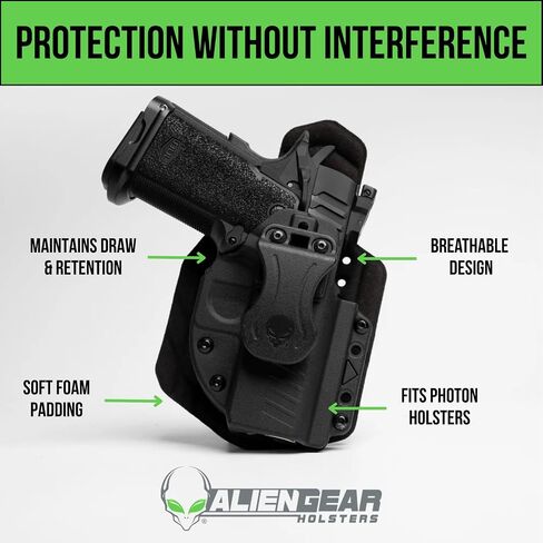 Alien Gear Photon Holster Backer – Holster Comfort Pad Attachment Compatible with All Photon Holsters – Breathable Cushion for Concealed Carry in Kuwait