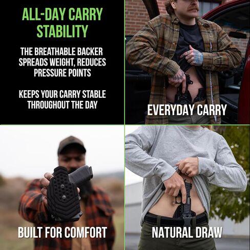 Alien Gear Photon Holster Backer – Holster Comfort Pad Attachment Compatible with All Photon Holsters – Breathable Cushion for Concealed Carry in Kuwait