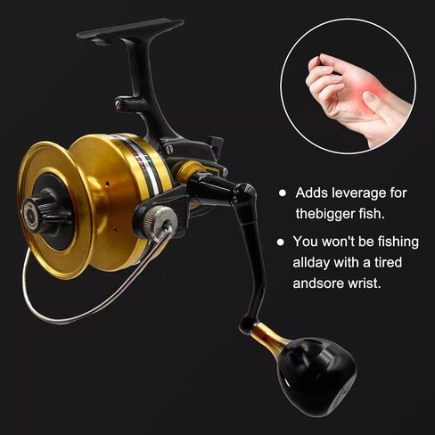 76mm Power Handle for Penn Spinfisher 750SS and 850SS Reel Plug and Play in Saudi Arabia