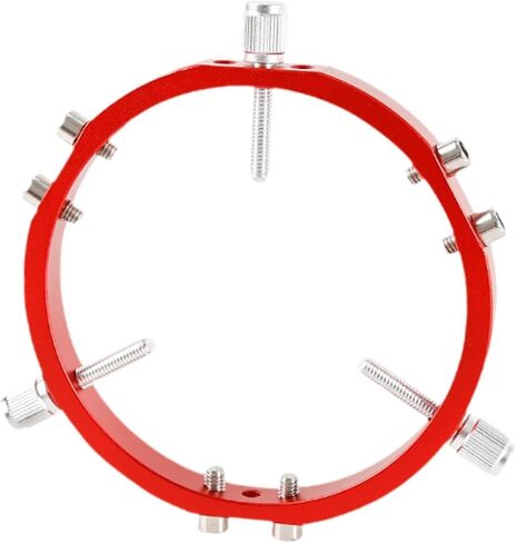 Guiding Scope Circle Telescope Mount Bracket Clamp Astronomical Guidescope Accessory in Aluminum Alloy Simple Design Strong Load Bearing S, Inner Diameter 11cm in Kuwait