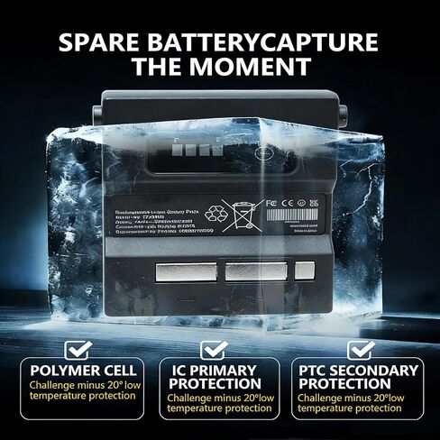 Replacement Lithium ion BatteryPack for 100323/100399 Compatible with Profoto B1/B1X AirTTL Flash Heads 14.4V 5000mAh/72Wh in Kuwait