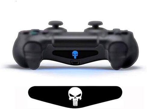 1 PCS Custom Game Light Bar Stickers Decal LED Cover Lightbar Film For PS4 Controller (1Set) in Kuwait