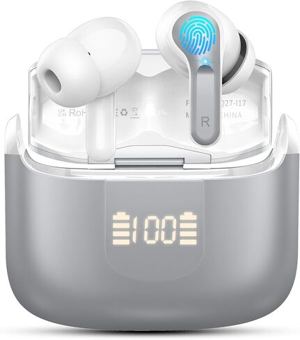 Wireless Earbuds, Bluetooth 5.4 Headphones 2026 NEW Ear Buds 40H Stereo in Kuwait