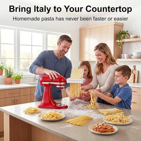 Pasta Attachment for KitchenAid Stand Mixer, 3 in 1 Pasta Maker in Kuwait