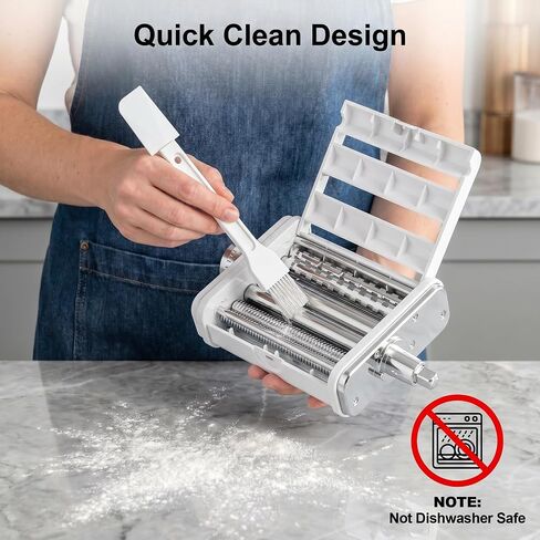 Pasta Attachment for KitchenAid Stand Mixer, 3 in 1 Pasta Maker in Kuwait