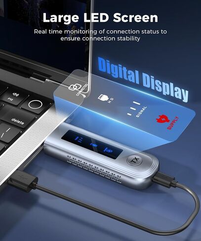 Beyn 4K Wireless HDMI Transmitter and Receiver, 4K Input & Output,Plug and Play,Wireless HDMI Extender,Compatible with PC/Laptop/Camera/HDTV/Projector/TV Box in Saudi Arabia
