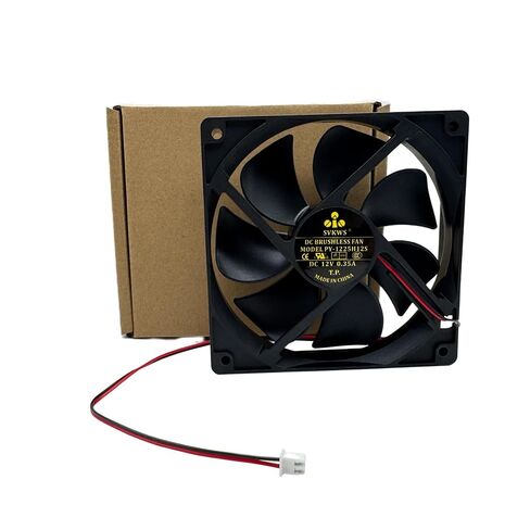 2026 Upgrade for PY-1225H12S 12V 0.35A 2pinA1 7-Blades Ice Maker Fan in Saudi Arabia