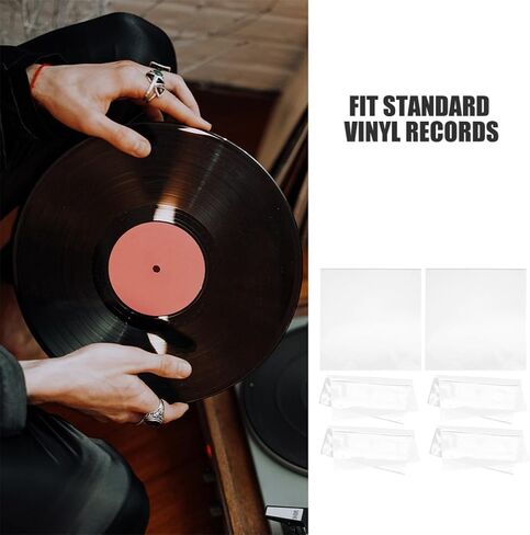 25pcs Vinyl Record Outer Sleeve Protective Cover for Albums in Kuwait
