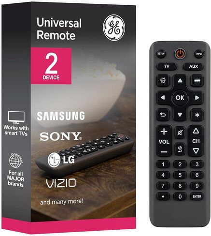 GE Big Button Universal Remote Control, Replacement Remote for Samsung in Kuwait