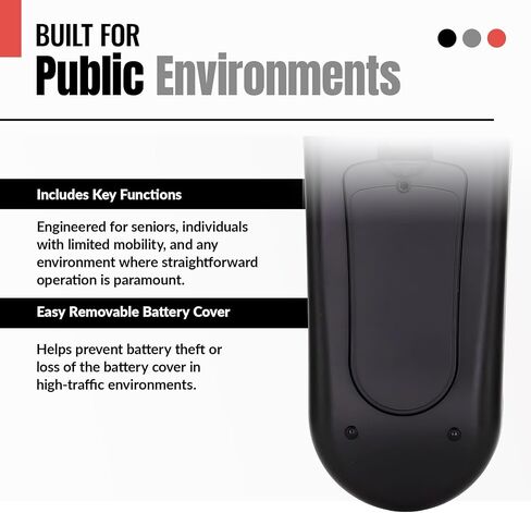 Anderic RR1001 Simple TV Universal Remote - Works All Brands in Kuwait