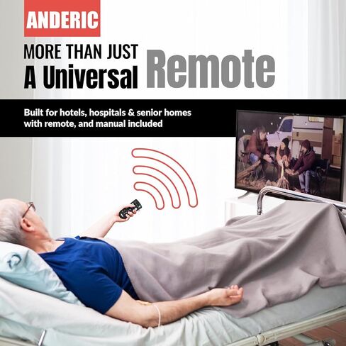 Anderic RR1001 Simple TV Universal Remote - Works All Brands in Kuwait