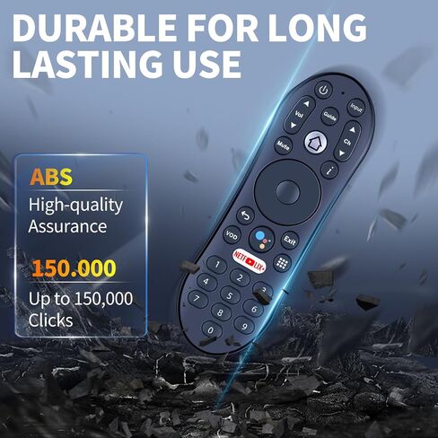 Replacement Remote Control for TiVo Stream 4K UHD Streaming Media Player, for TV, AV Audio and Devices, Models R37023B, Google-Assistant Voice, Easy to Pair in Kuwait