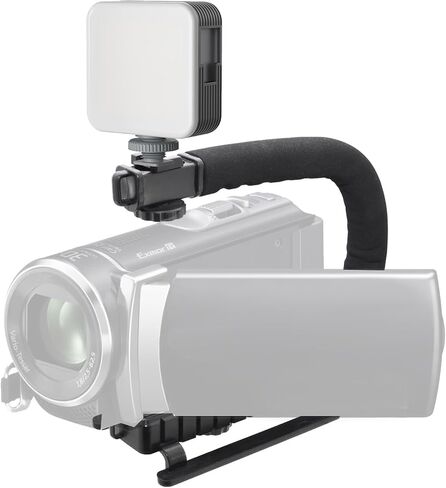 LED High Power Video Light (Super Bright) Compatible with Sony Handycam DCR-DVD205 (Includes Mounting Brackets) in Kuwait