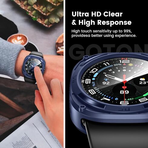Goton for Galaxy Watch Ultra Case with Screen Protector 47mm 2025 in Kuwait