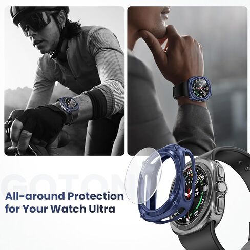 Goton for Galaxy Watch Ultra Case with Screen Protector 47mm 2025 in Kuwait