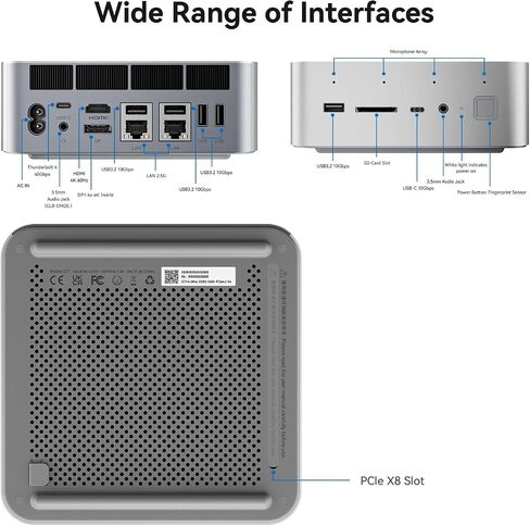 Beelink GTi14 Mini PC, Intel Ultra 9 185H (up to 5.1GHz) 16C/22T in Kuwait