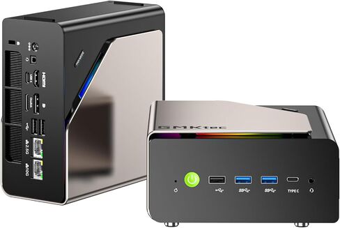 GMKtec T2S AI Mini PC Intel X7 358H 64GB LPDDR5 8533 MT/S 1TB PCIe 5.0 SSD in Kuwait