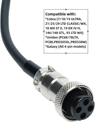 CB Radio Microphone 4-Pin Handheld Speaker Mic 21LTD,29LTD, 4pack in Kuwait