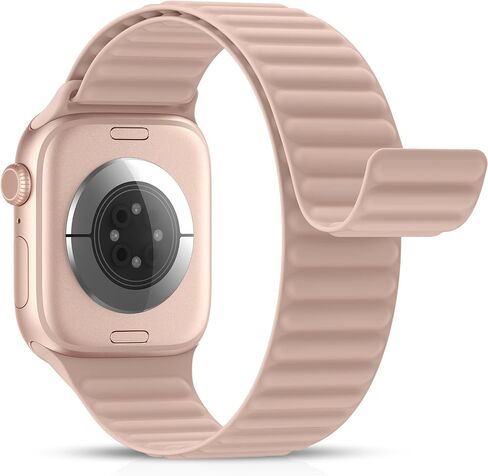 Magnetic Silicone Sport Band for Apple Watch Bands Series 11-1/SE/Ultra in Kuwait