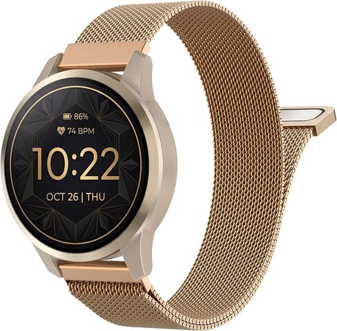 18mm Metal Watch Band Compatible with Garmin Venu 3s/4 41mm /2s in Saudi Arabia