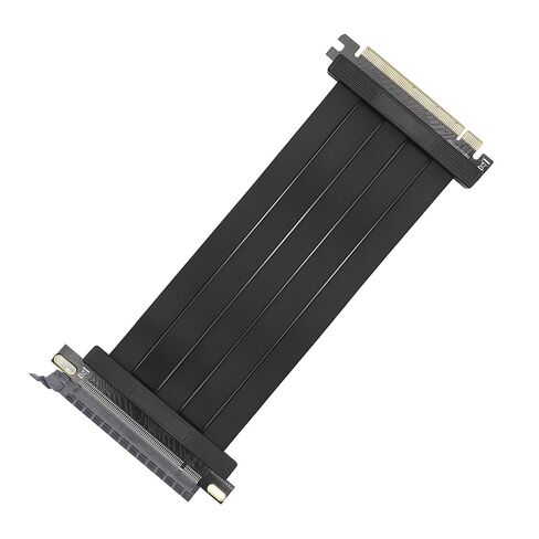 Graphics Card Extender, 180 Degree Shielded Core 26GB/s, PCIE 4.0 X16 Riser Cable Gold Plated Contact for Chassis in Kuwait
