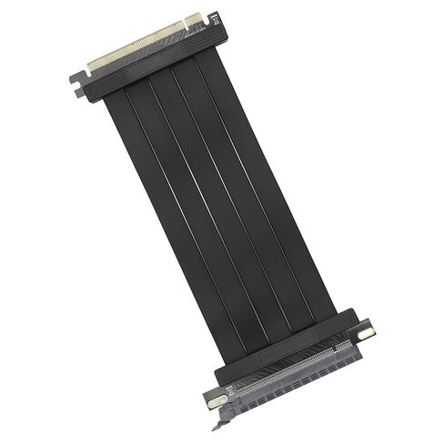 Graphics Card Extender, 180 Degree Shielded Core 26GB/s, PCIE 4.0 X16 Riser Cable Gold Plated Contact for Chassis in Kuwait
