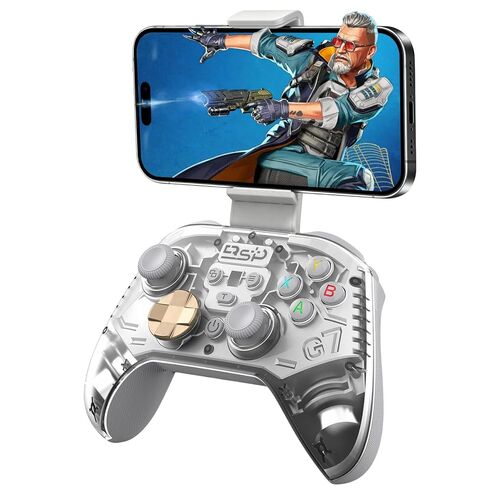 Joso Game Controller with Phone Mount, Play on iPhone/iPad/Android/PS4/PC/Switch with Hall Effect Joysticks/Hall Triggers, Supports Wired Controller with 1000Hz Polling Rate/Cloud Gaming/Streaming in Kuwait