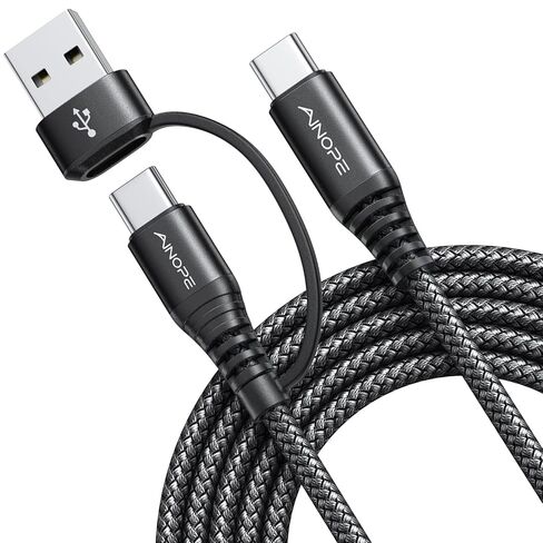AINOPE 60W 10FT USB C Cable Fast Charging with USB Adapter in Kuwait