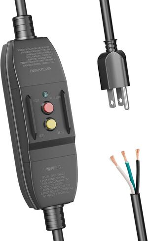 FIRMERST Hot Tub GFCI Power Cord Replacement, in-Line, 15 FT, 14/3 SJTW in Kuwait