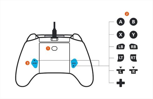 PowerA Enhanced Wired Controller for Xbox One - Black (Renewed) in Saudi Arabia