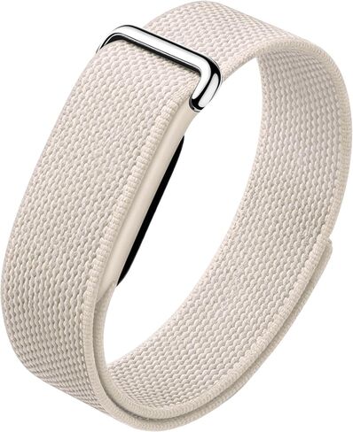 Band Compatible with Google Fitbit Air Band for Women Men, Braided Nylon Stretchable Loop Sport Breathable Replacement Wrist Strap Compatible with Fitbit Air Screenless Fitness Tracker in Kuwait