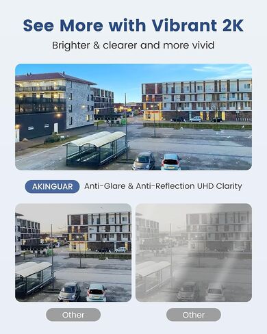 2K Window Camera, WiFi 6 Indoor Camera for Home Security,No Drill in Kuwait