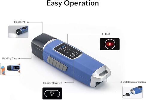 JWM RFID Guard Tour Patrol System with Flashlight in Kuwait