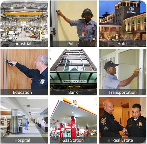 JWM RFID Guard Tour Patrol System with Flashlight in Kuwait
