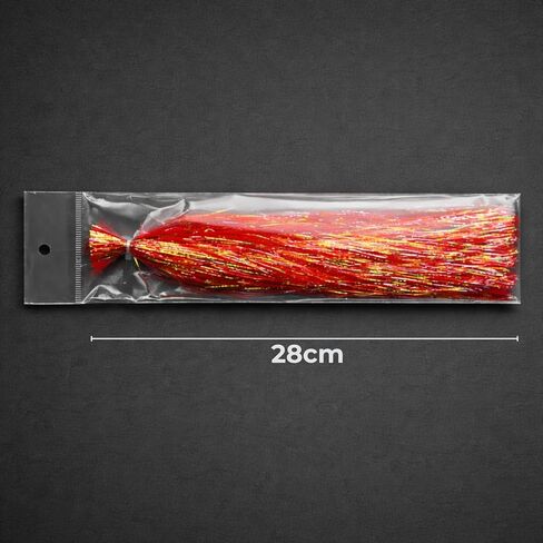 Fly Tying Materials - 8 Colors Crystal Flash, 8 Packs 1mm Width Synthetic Fiber for Streamer Nymph Flies and Lure Making in Kuwait