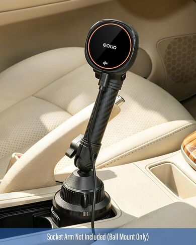 OQTIQ 20mm Qi2 Magnetic Charging Ball Mount, 15W, for MagSafe, Cooling Fan in Kuwait