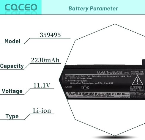 359495 359498 Battery Replacement for Bose Soundlink III 330105 330105A in Saudi Arabia