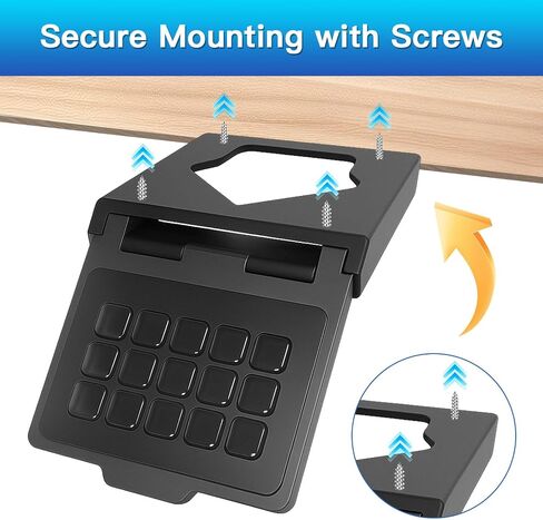 Retractable Under Desk Mount for Elgato Stream Deck MK.2 (15 Keys) with Mounting Screws, Accessories for Elgato Stream Deck MK.2 in Kuwait