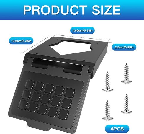 Retractable Under Desk Mount for Elgato Stream Deck MK.2 (15 Keys) with Mounting Screws, Accessories for Elgato Stream Deck MK.2 in Kuwait