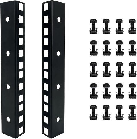 4U Rack Rails with M6 Screws & Nuts for Server Racks in Kuwait