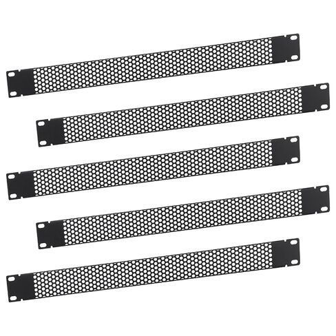 5 PCS 1U Cabinet Ventilation Panels with Ventilation Holes for Heat Dissipation for 19-inch Server Rack Cabinets, 1U Blank Panel Back Plates, Baffle in Saudi Arabia