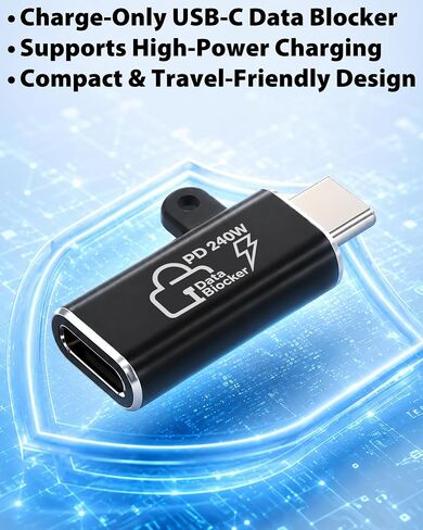 Cyberguys! USB Data Blocker 2-Pack – Charge-Only Type C Adapter in Saudi Arabia