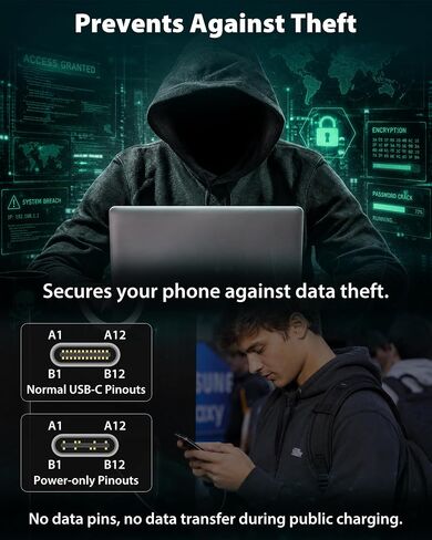 Cyberguys! USB Data Blocker 2-Pack – Charge-Only Type C Adapter in Saudi Arabia