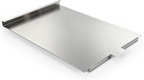 Commercial Deep Fryer Cover, 22 x 15.35 Inch Stainless Steel Tank Lid for 40-50 lbs Gas Floor Fryers, Night Shield with Easy-Peel Protective Film & Hand Lift for Food Truck/Restaurant in Saudi Arabia